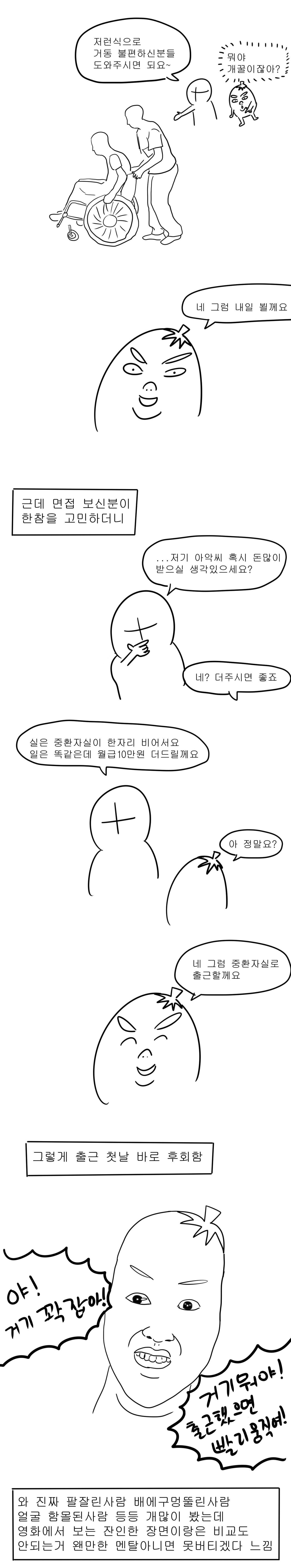병원 중환자실에서 간호사들이랑 일해본썰...manhwa | 인스티즈