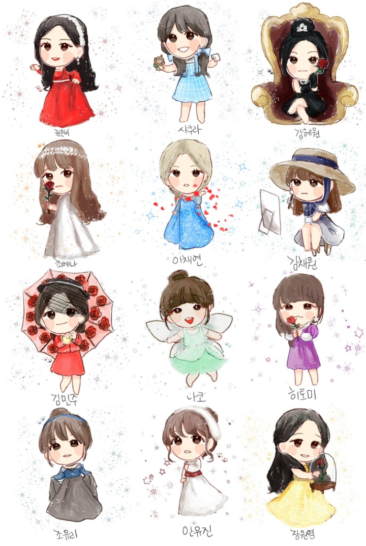 아이즈원 팬아트 | 인스티즈