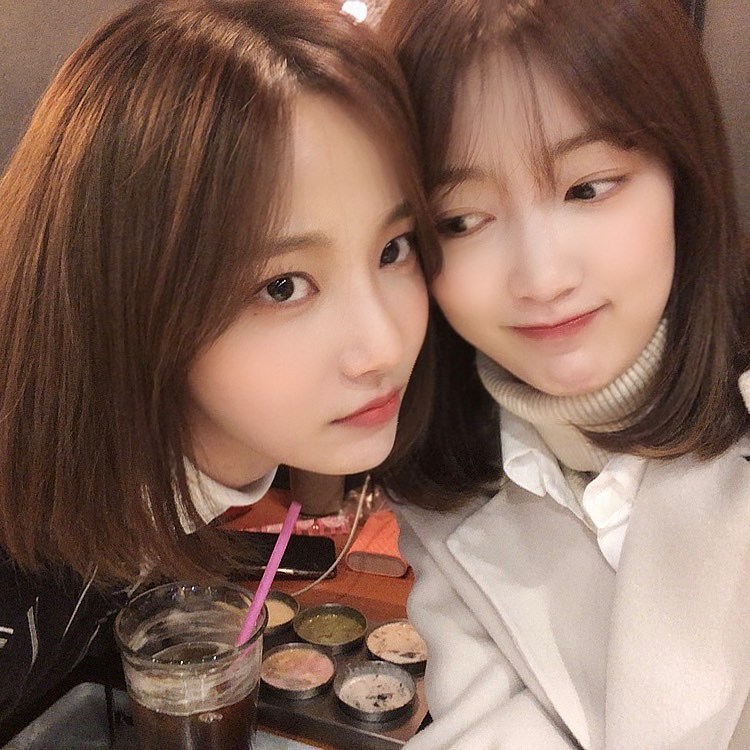 오늘자 모모랜드 연우 인스타그램 with 구구단 하나.jpg | 인스티즈