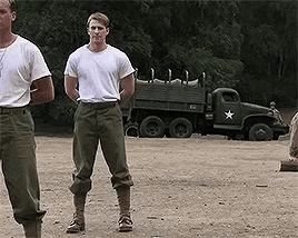 크리스 에반스(캡틴 아메리카) 피지컬.gif | 인스티즈