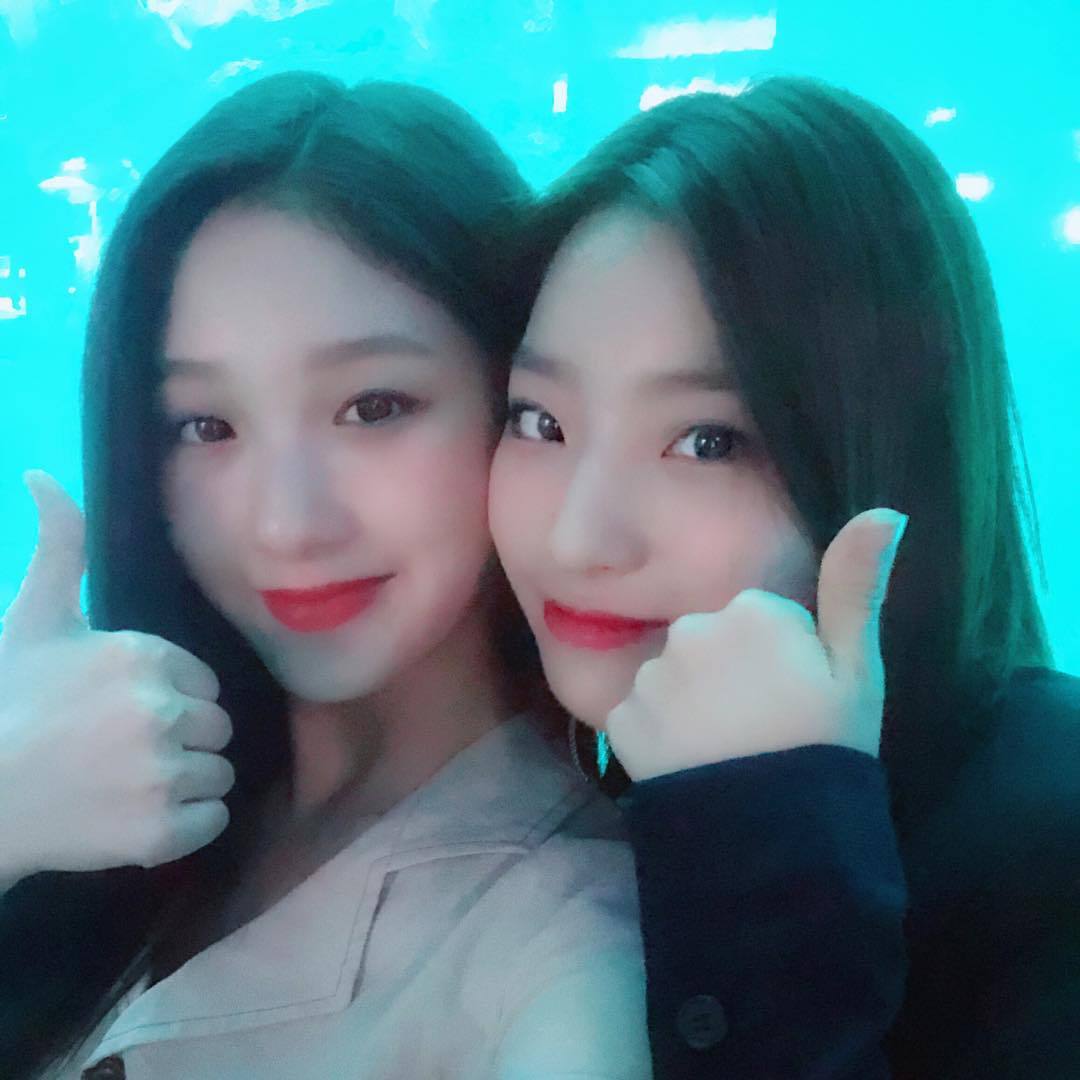 프로미스나인 인스타그램 서연&amp;새롬 | 인스티즈
