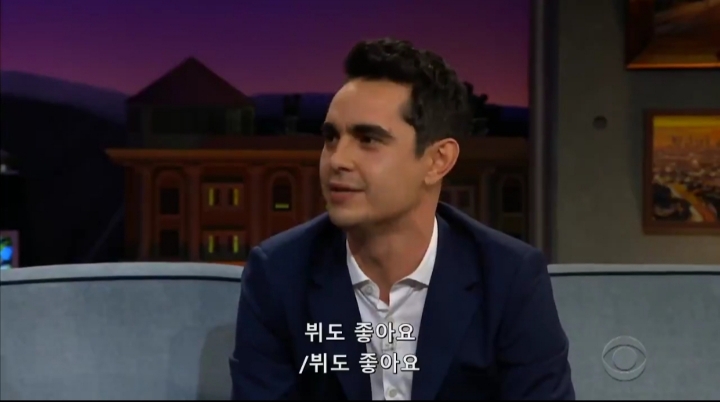 오늘자 미국 토크쇼에서 방탄소년단 팬이라는 맥스 밍겔라 | 인스티즈