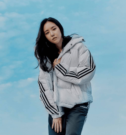 에이핑크 손나은 w 아디다스 패딩.jpg | 인스티즈