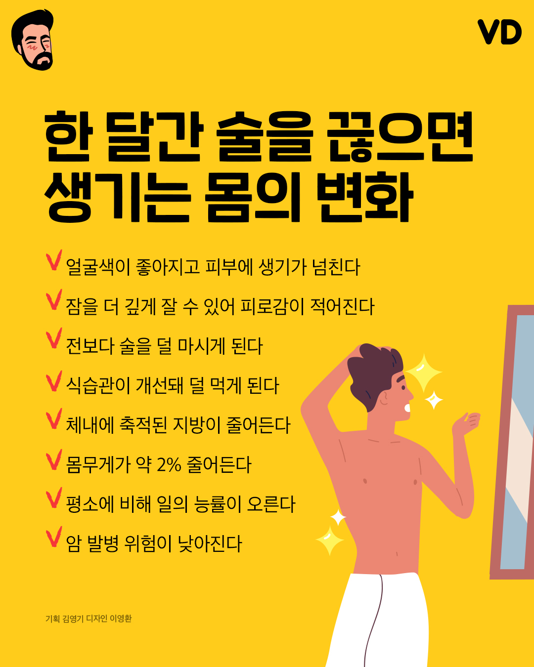 한 달간 술을 끊으면 생기는 몸의 변화.jpg | 인스티즈