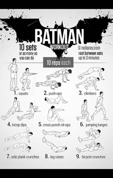 슈퍼히어로식 일상맨몸운동 | 인스티즈