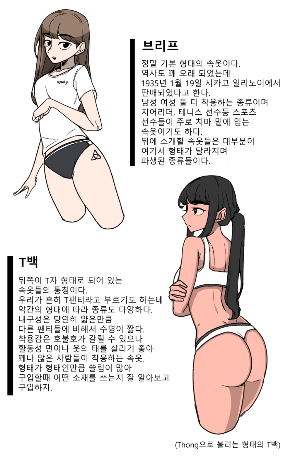 속옷에 대해 알아보는 만화.jpg | 인스티즈