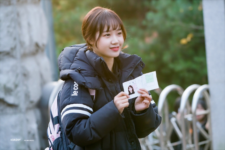 수능 기념으로 위키미키 최유정 | 인스티즈