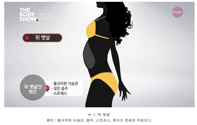 여자들의 뱃살 유형 | 인스티즈