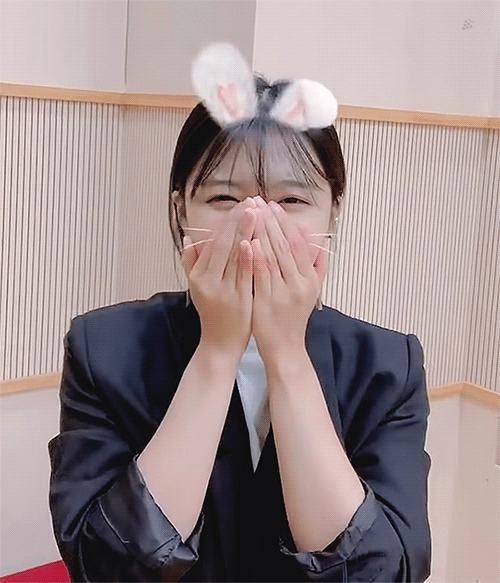 에이핑크 정은지 토끼 필터.gif | 인스티즈