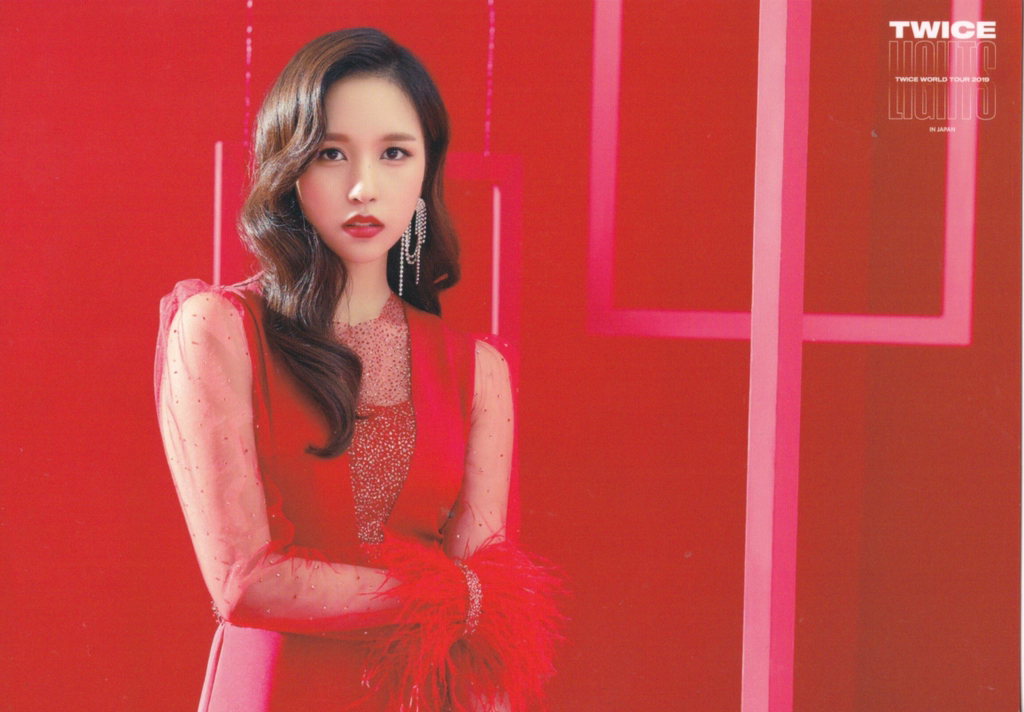 Twicelights in Japan Red postcard &amp; 미나리 | 인스티즈