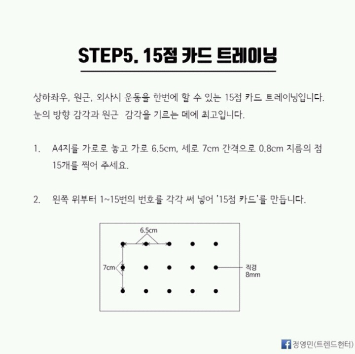 시력 0.3을 1.5로 만드는 기적의 마츠자키 시력 회복 운동 | 인스티즈