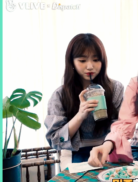 [아이즈원] 이빨이 썩을일이 없을 가글하는 나코.gif | 인스티즈