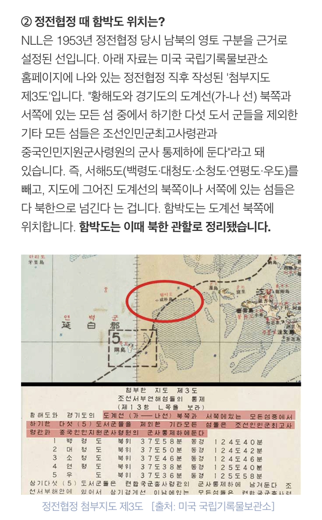 함박도 관련 정리(?) | 인스티즈