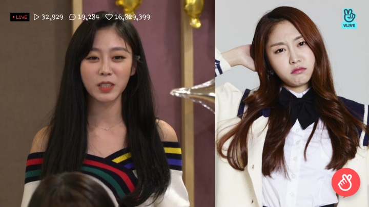 러블리즈 데뷔 4주년으로 V앱이 끝나서 캡쳐짤 | 인스티즈