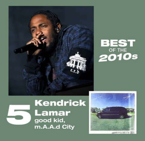 NME 선정 2010년대 최고의 음반 BEST 10 | 인스티즈