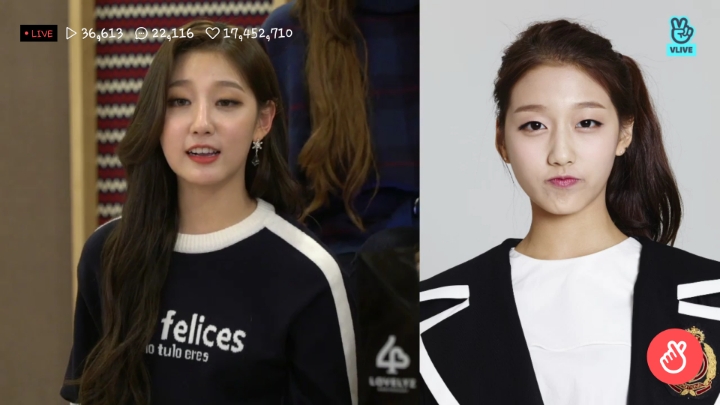 러블리즈 데뷔 4주년으로 V앱이 끝나서 캡쳐짤 | 인스티즈