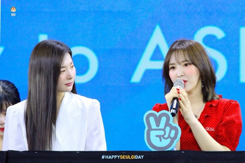 원톱 아이린의 든든한 조력자 슬기&amp;웬디 (곰완) 94즈 | 인스티즈
