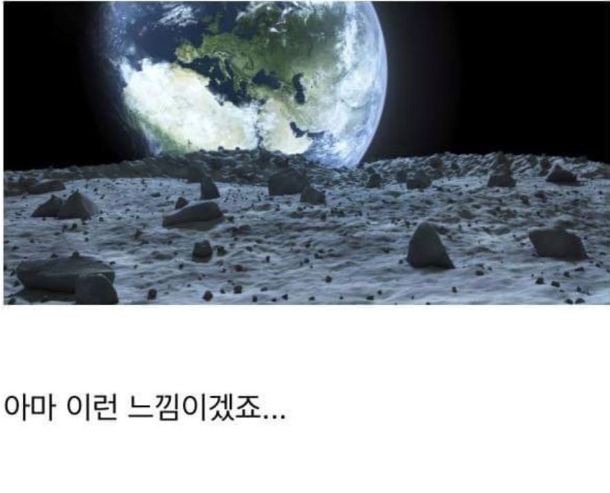 처음 달이 생겨났을 때 지구에서 달을 본 모습 | 인스티즈