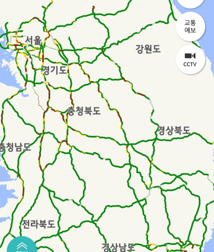 1.23 18:55 고속도로교통상황 + 소요시간...서울➡️부산 7시간 55분 / ➡️목포 6시간 25분 | 인스티즈