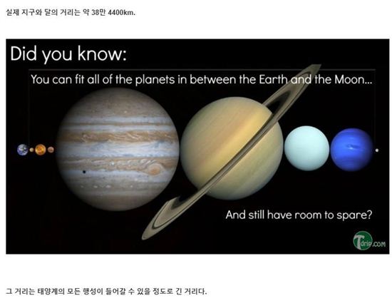 지구와 달의 거리.jpg | 인스티즈