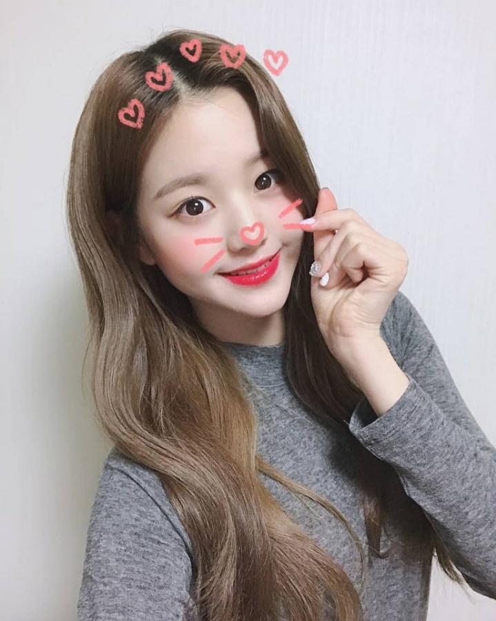 장원영 갈색머리 모음 .jpg | 인스티즈