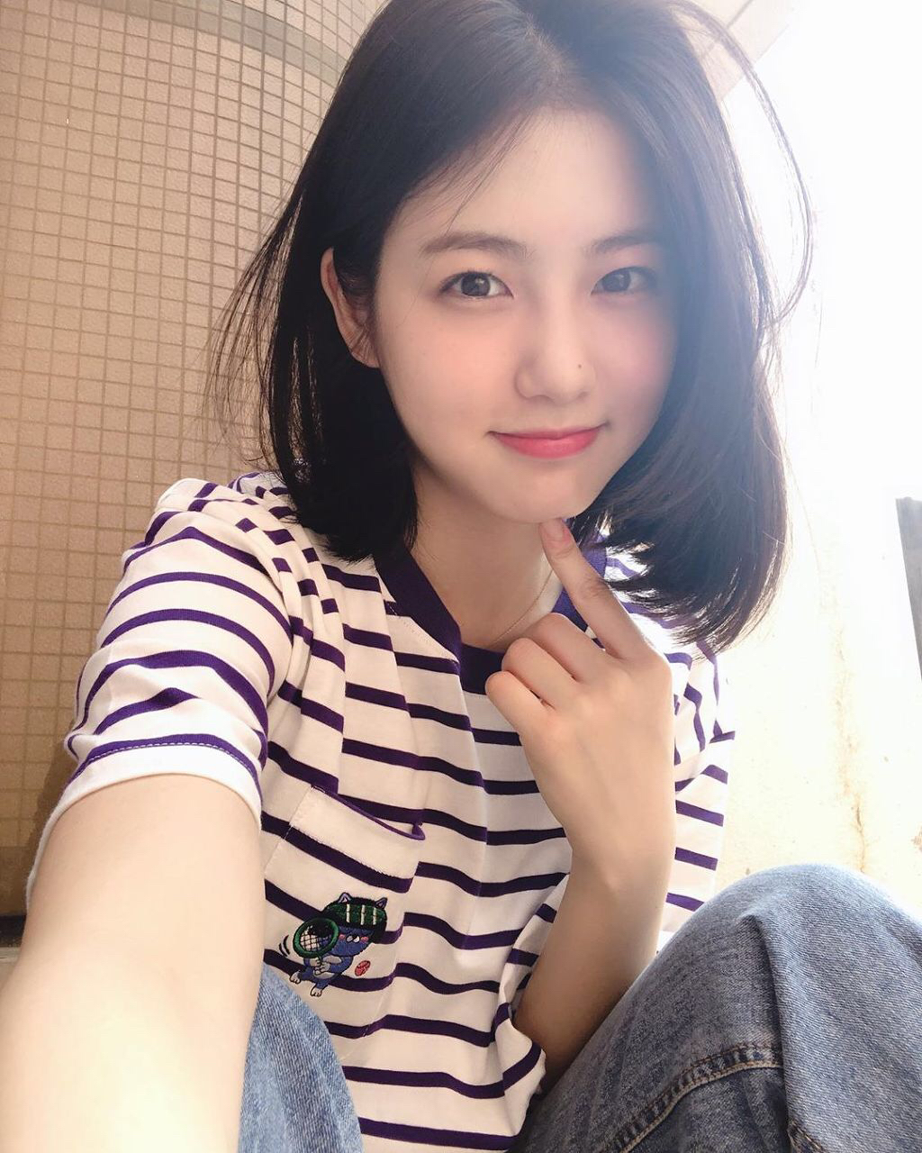 코에 있는 점이 섹시한 신예은❤️ | 인스티즈