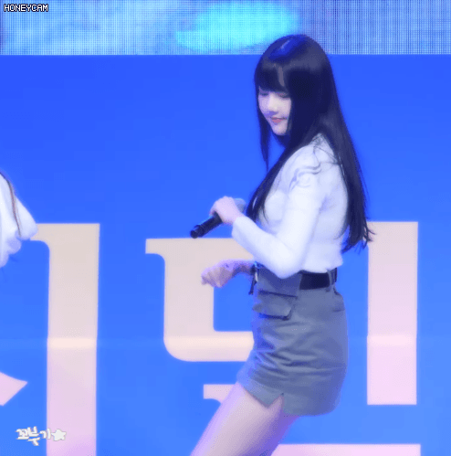 은근히 미인인 듯한 여자친구 예린이.gif | 인스티즈