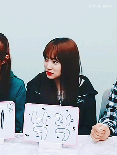 아이즈원) 히희낰락 한국어교실 2탄 나코 모먼트.gif | 인스티즈