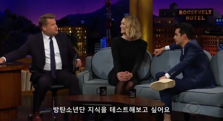 오늘자 미국 토크쇼에서 방탄소년단 팬이라는 맥스 밍겔라 | 인스티즈