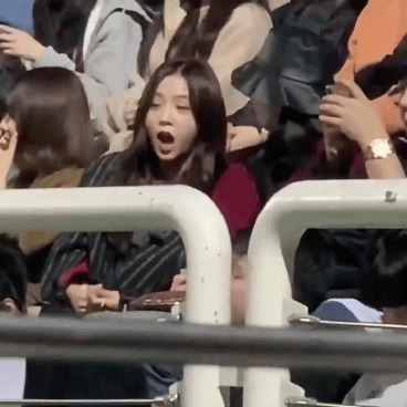 레드벨벳 콘서트 블랙핑크 지수&amp;선미.gif | 인스티즈