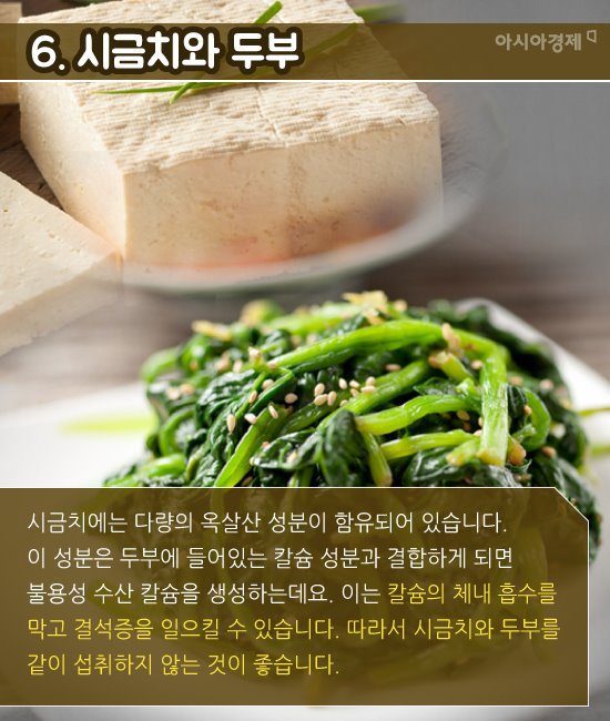 같이 먹으면 안 되는 음식 조합 | 인스티즈