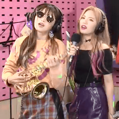 붐붐라디에오에서 저세상텐션을 보여준 프로미스나인.GIF | 인스티즈