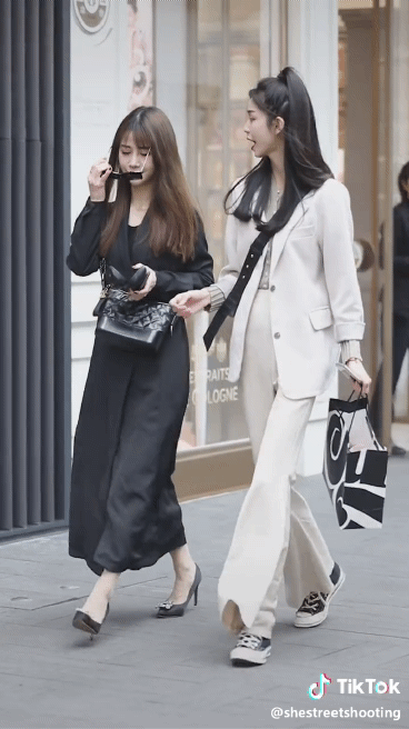 중국 길거리 패션.GIF | 인스티즈