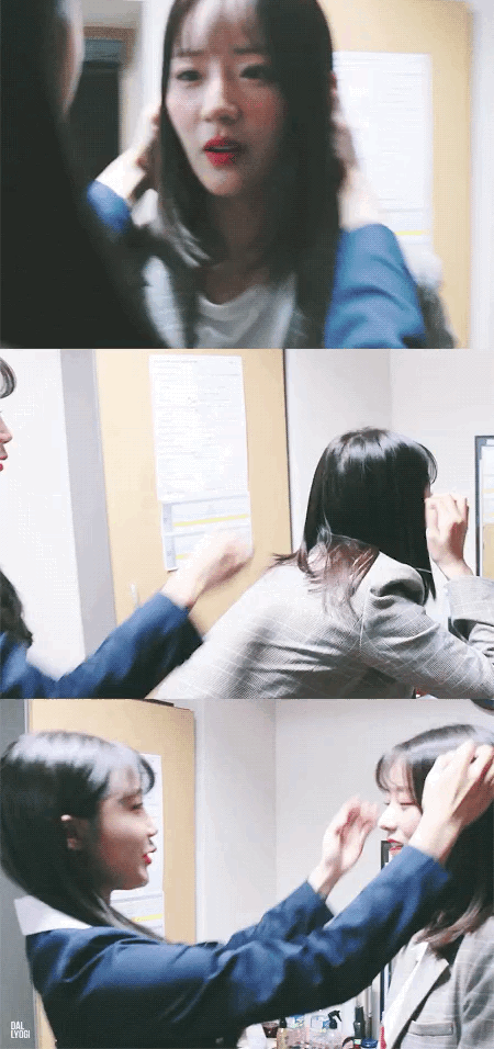 에이핑크 보미와 은지.gif | 인스티즈