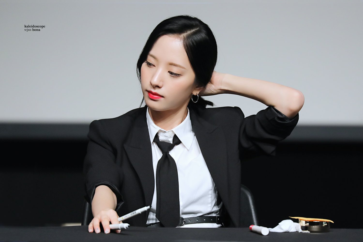 머리 묶은 우주소녀 보나.jpg | 인스티즈