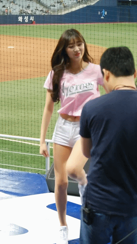 은근히 이쁜 치어리더 안지현 | 인스티즈