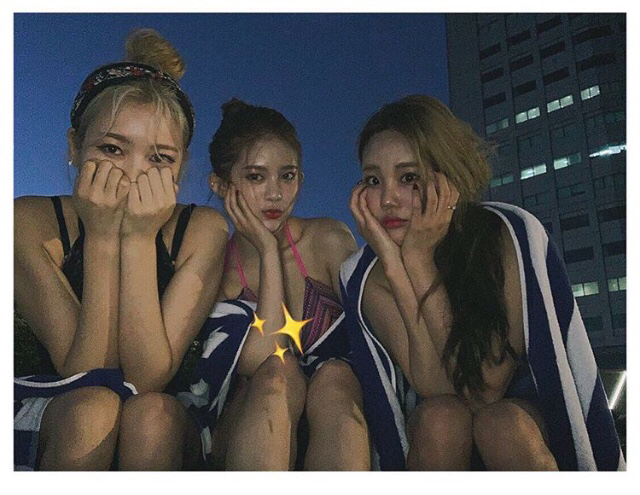 수영장에 간 모모랜드.jpg | 인스티즈