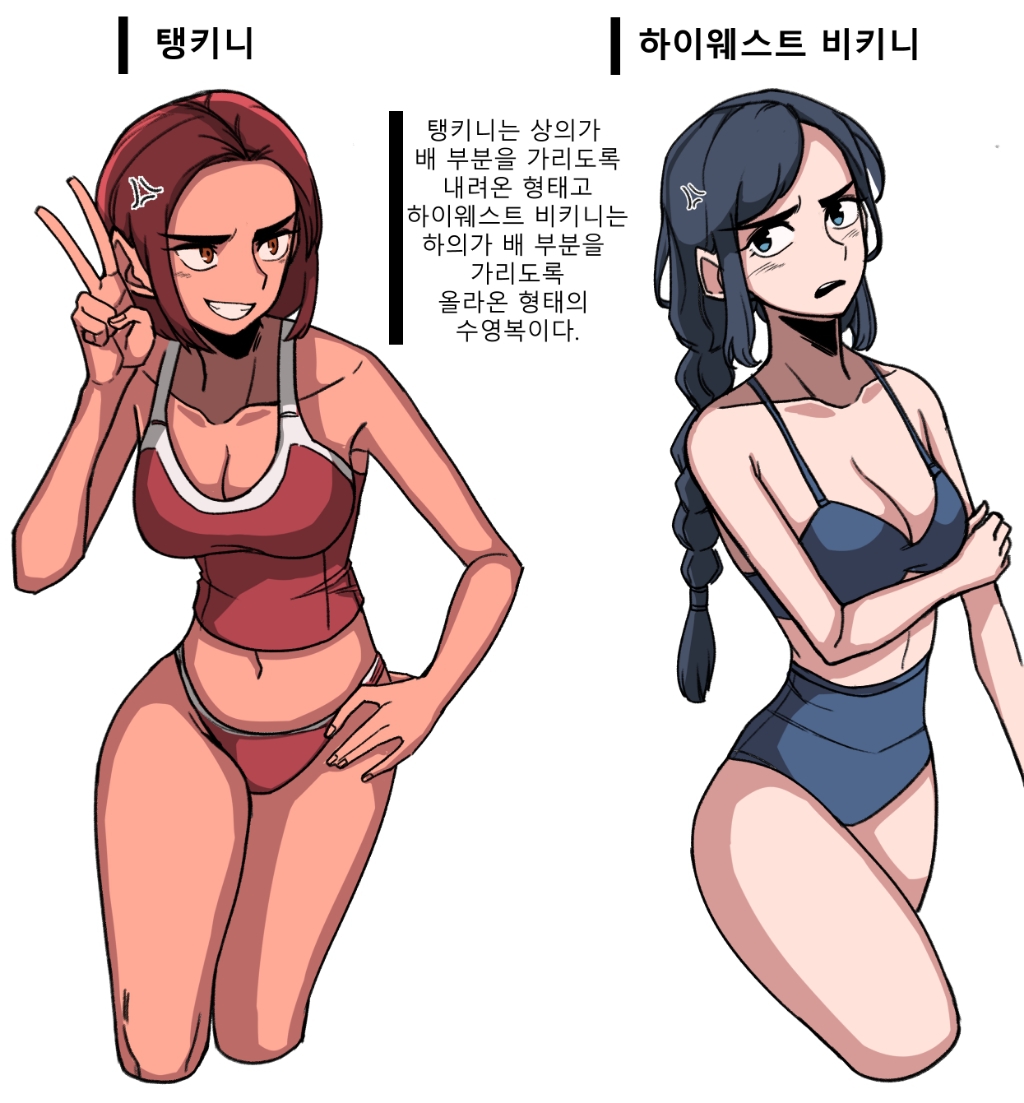 수영복에 대해 알아보는 만화.jpg | 인스티즈