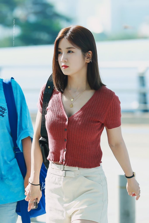 에이핑크 박초롱 공항에서.jpgif | 인스티즈