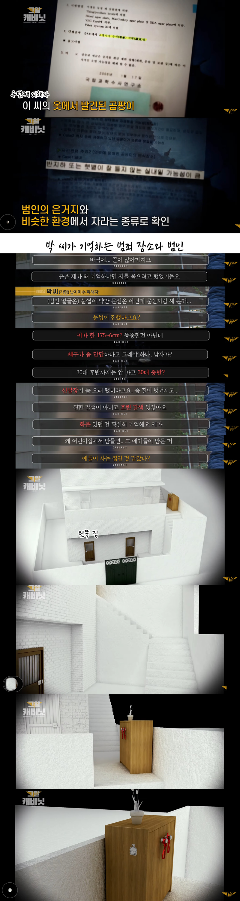 최초공개! 그것이 알고싶다 엽기토끼와 신발장, 신정동 연쇄살인사건 | 인스티즈