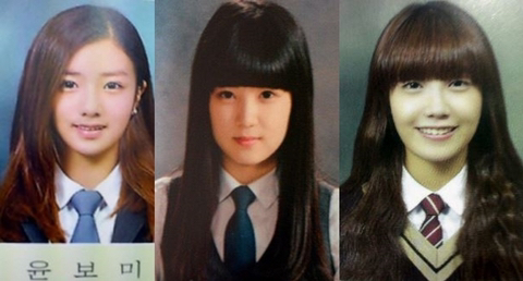 윤보미 박초롱 정은지 고등학생 때.jpg | 인스티즈