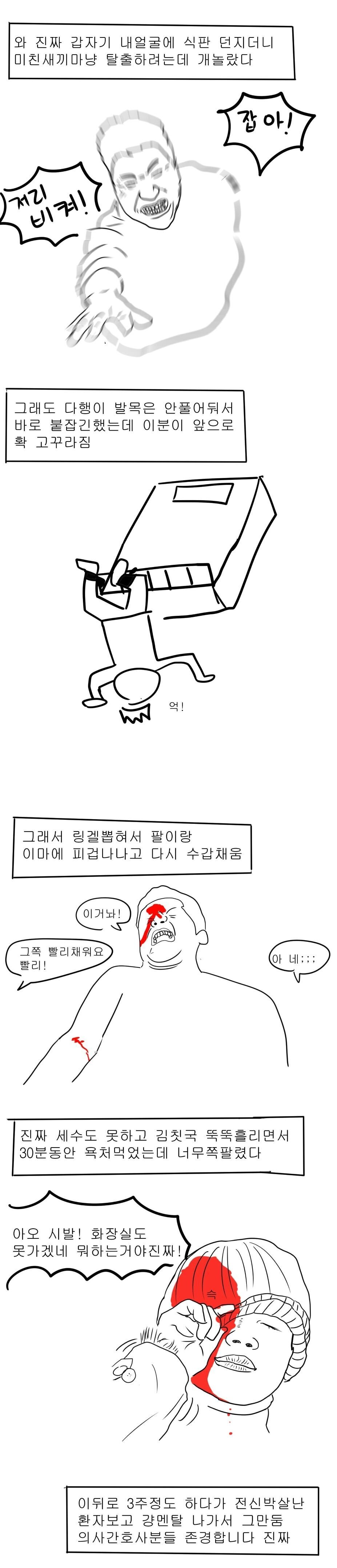 병원 중환자실에서 간호사들이랑 일해본썰...manhwa | 인스티즈