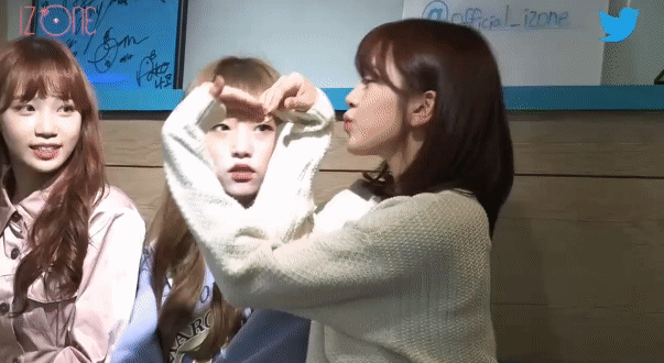 아이즈원) 12인 12색 하트 | 인스티즈