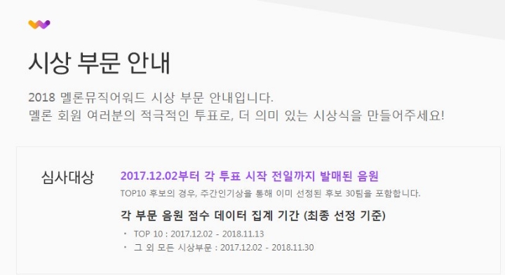 멜론뮤직어워드... 집계기간... 킹리적 갓심... | 인스티즈