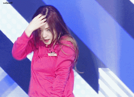 머리 넘기는 아이린.gif | 인스티즈