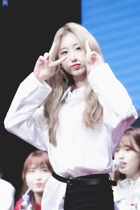 아이즈원) 귀여운 포즈 하다가 현타온 이채연 | 인스티즈