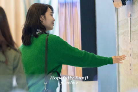 엘레베이터 버튼 누르는 에이핑크 정은지.jpg | 인스티즈