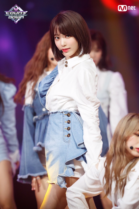 [아이즈원] 쇼 음악중심 데뷔 무대 영상 - 라비앙 로즈 | 인스티즈