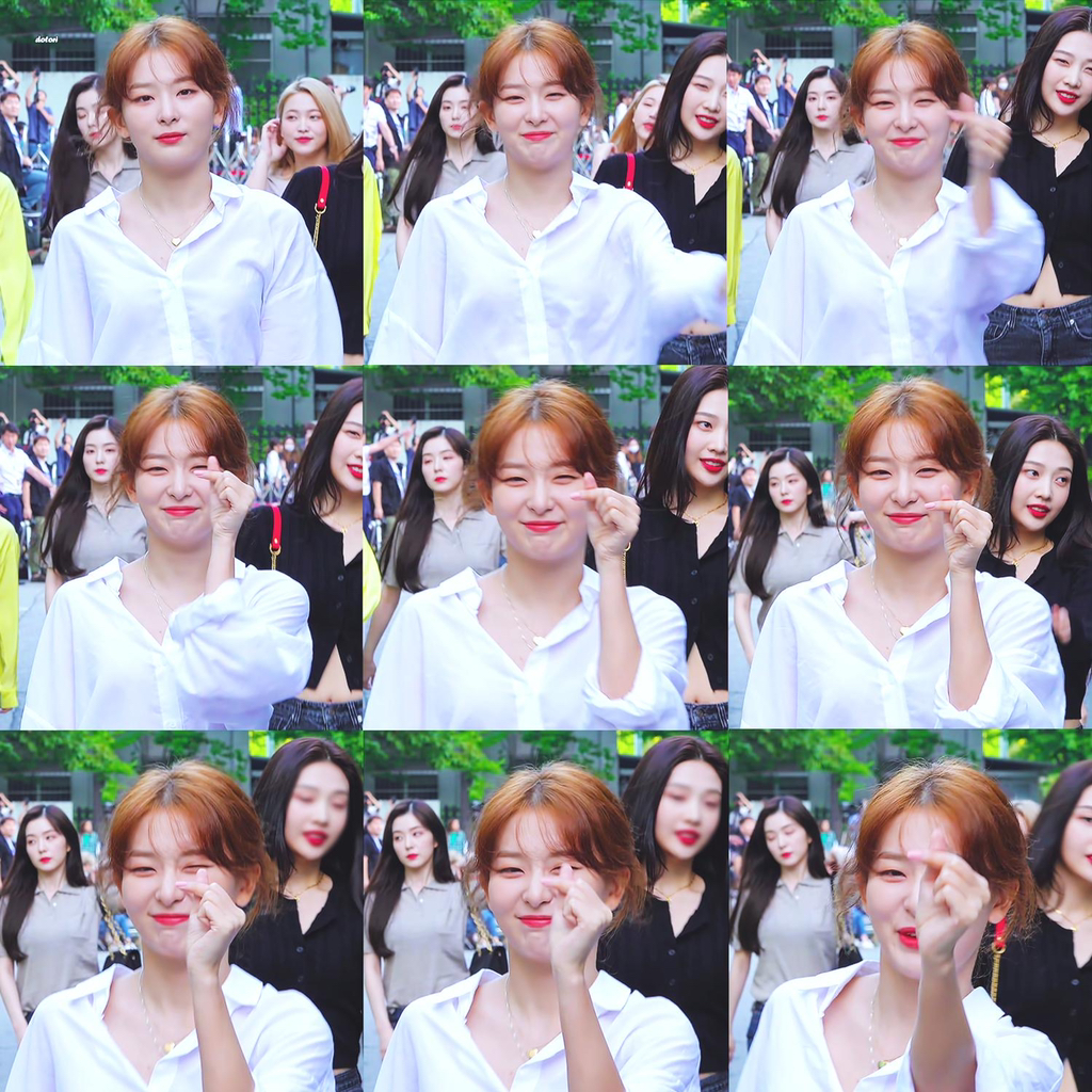 레드벨벳 아이린 슬기의 출근길 온도차.jpgif | 인스티즈