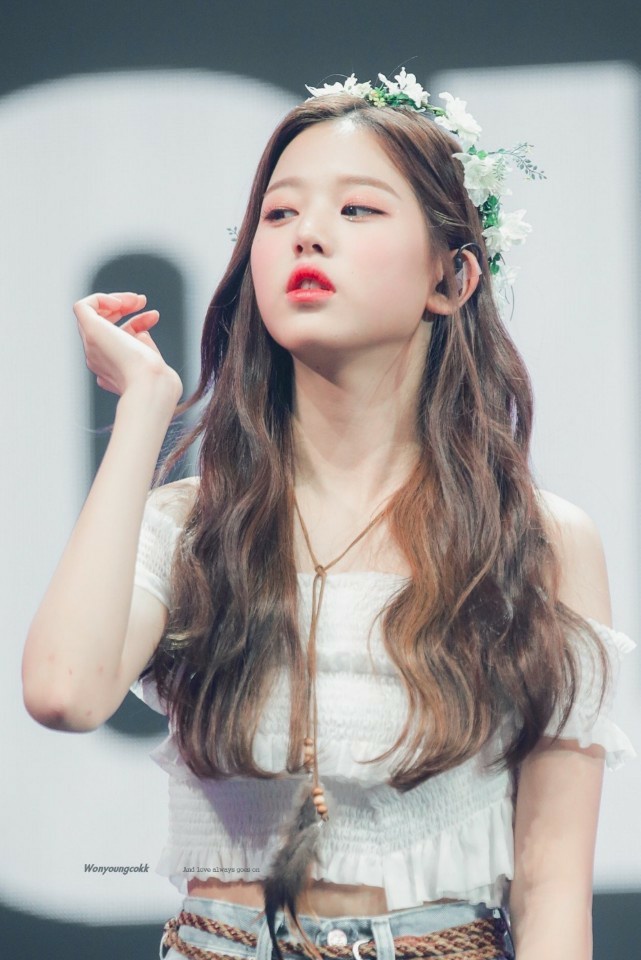 장원영 갈색머리 모음 .jpg | 인스티즈